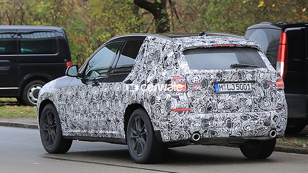 2017 BMW X3 and M Performance spied on test in Germany