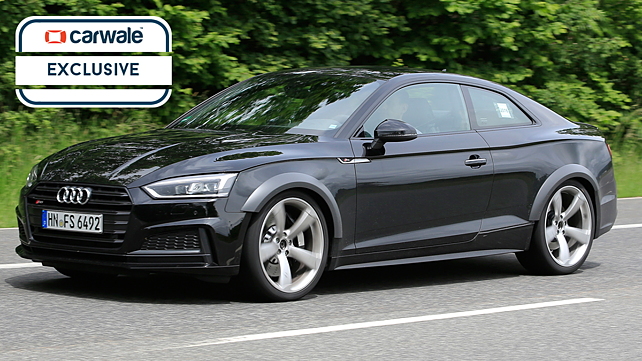Second generation Audi RS5 spotted on test