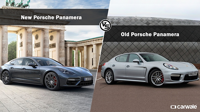 Photo Comparison: New Porsche Panamera vs Old Porsche Panamera