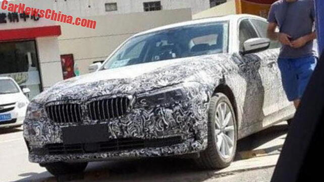 2017 BMW 5 Series spotted on test in China
